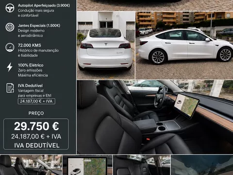Tesla Model 3 Long Range Tração Integral