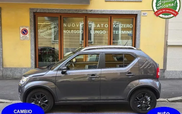 SUZUKI Ignis 1.2 Hybrid CVT Top usato Elettrica/Benzina Grigio scuro
