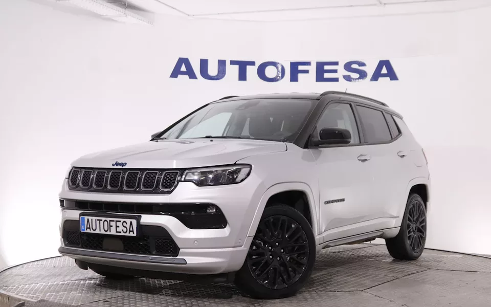 Jeep Compass COMPASS LIMITED 1.3 T4 4XE AUTO AWD 240CV 5P # CUERO, NAVY, PARKTRONIC