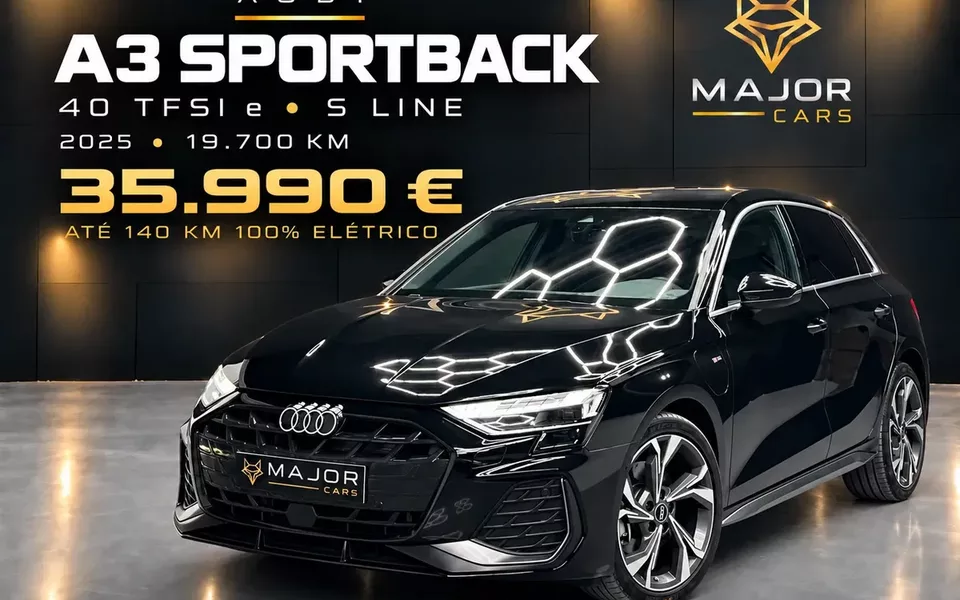 Audi A3 Sportback 40 TFSIe S tronic S line
