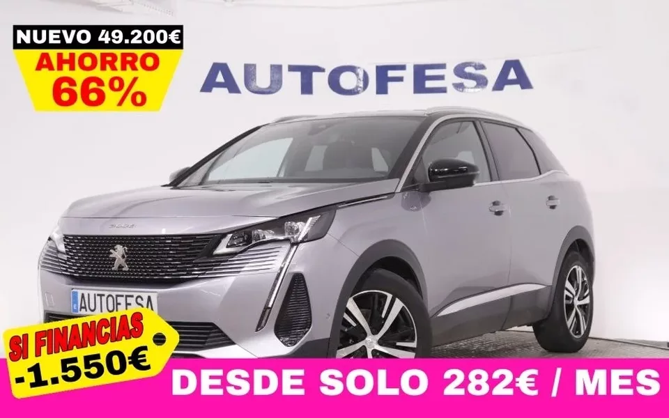 PEUGEOT 3008 1.5 BLUHDI GT EAT8 AUTO 130CV 5P # IVA DEDUCIBLE, NAVY, PARKTRONIC
