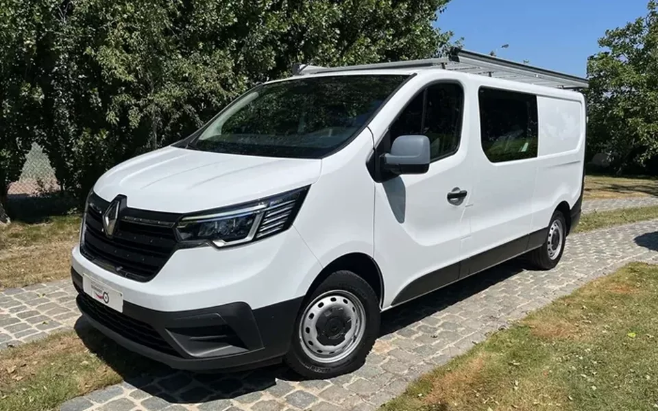 Renault Trafic 2.0 dCi 30 L2H1 Confort (EU6e) Dubbele Cabine/6pl/Airco/Handsfree/Cruise...