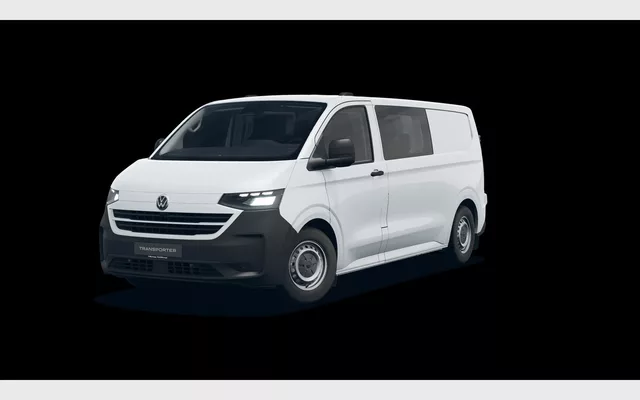 VOLKSWAGEN Transporter T7 28 Fou Lwb Transporter Dubbele cabine Wielbasis 3500 mm Motor 2.0 TDI 110kW (150pk) Versnellingsbak 6v FWD