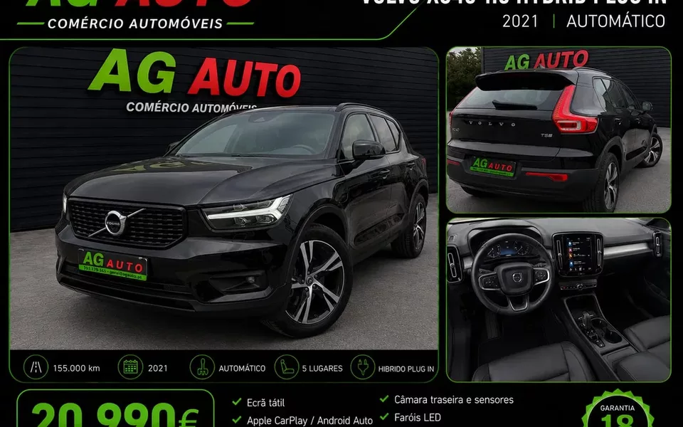Volvo XC 40 T4 Recharge DKG Inscription Expression