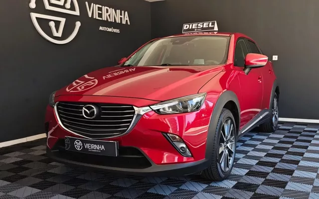 Mazda CX-3 1.5 Sky.Excellence HT Leather White Navi