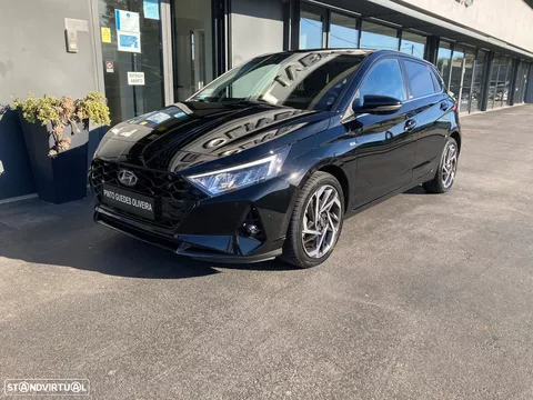 Hyundai i20 blue 1.0 T-GDI Style