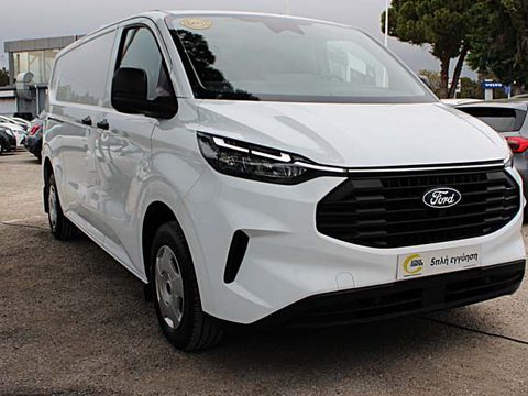 Ford - Transit Custom - 5πλη ΕΓΓΥΗΣΗ-L2H1 DIESEL (Ωφέλιμο 1276kg, Μικτό 3225kg) - Ασπρο - 2024