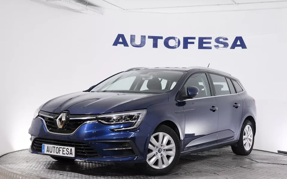 Renault Megane 1.6 SPORT TOURER E-TECH 160CV AUTO 5P # NAVY, PARKTRONIC. FAROS LED