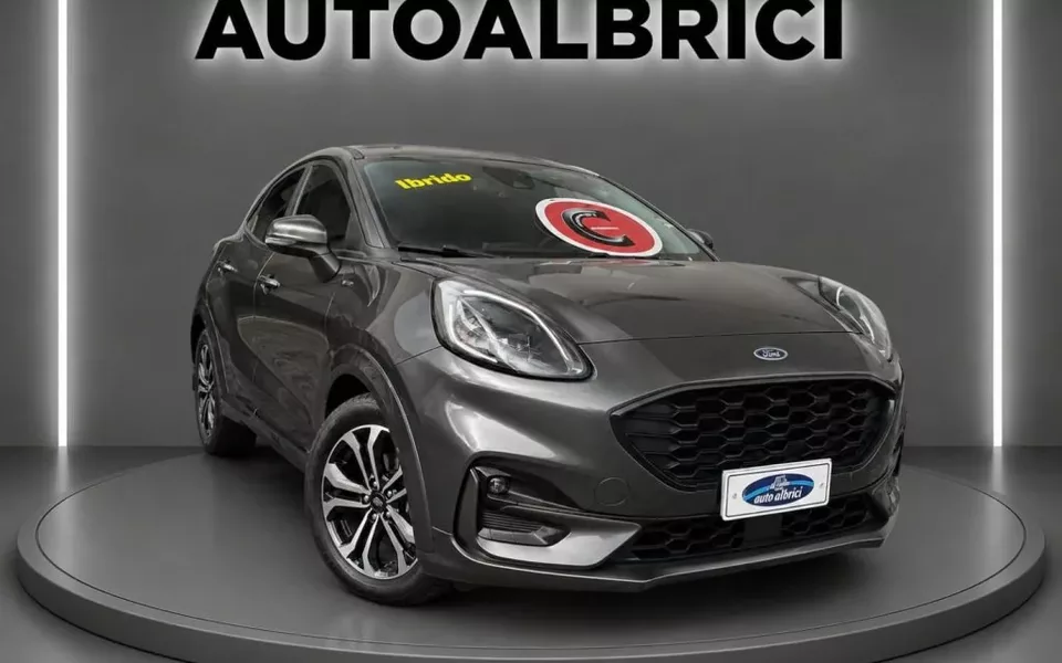 FORD Puma 1.0 ECOBOOST 125 CV HYBRID ST-LINE usato Elettrica/Benzina Grigio metallizzato