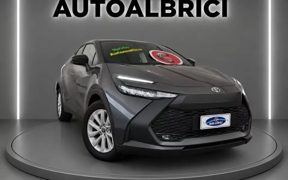 TOYOTA C-HR 1.8 HV ACTIVE usato Elettrica/Benzina Grigio scuro metallizzato