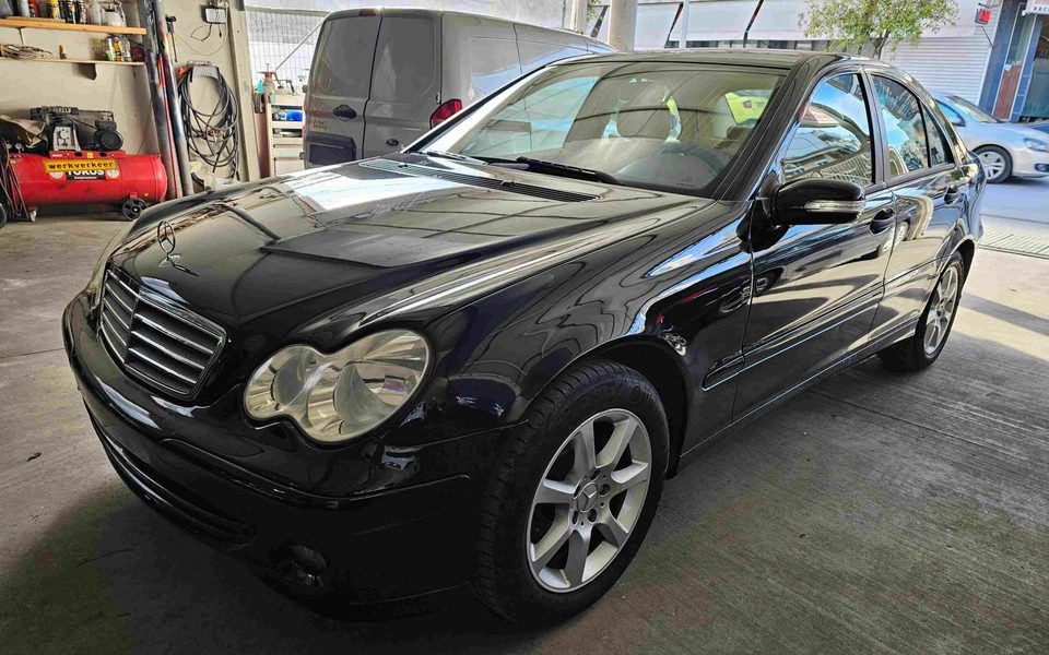 Mercedes-Benz C-200 '06 - 1800cc 163hp - Compressor - Α χέρι - Ελληνικής αντιπροσωπείας