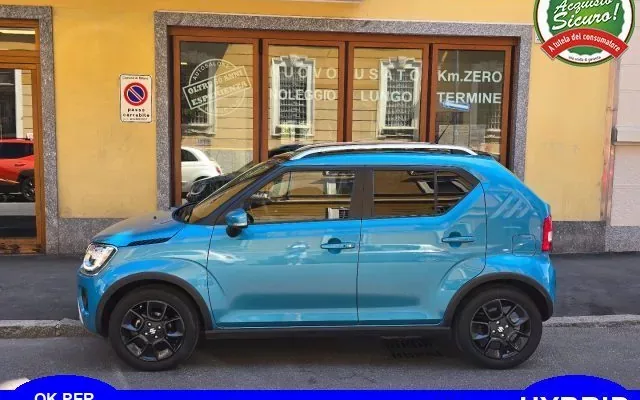 SUZUKI Ignis 1.2 Hybrid Top 16300 KM!! usato Elettrica/Benzina Azzurro