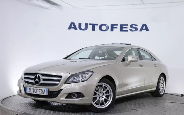 Mercedes-benz Cls 350 CLASE C CLS350 CDI AUTO 258CV 4P # CUERO, TECHO ELEC, NAVY