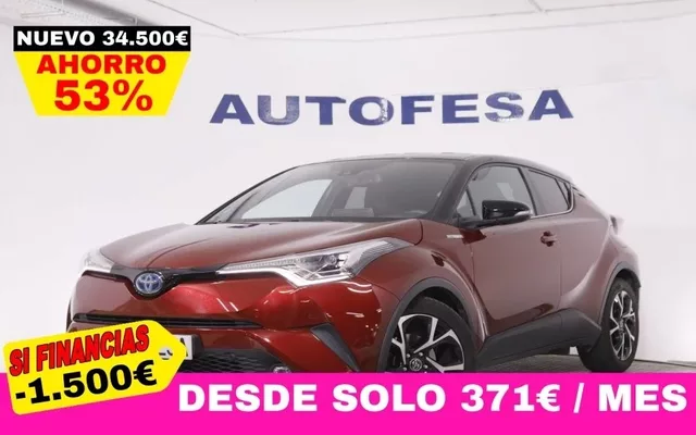 TOYOTA C-HR 1.8 HYBRID ACTIVE AUTO 122CV 5P #CUERO, NAVY, PARKTRONIC