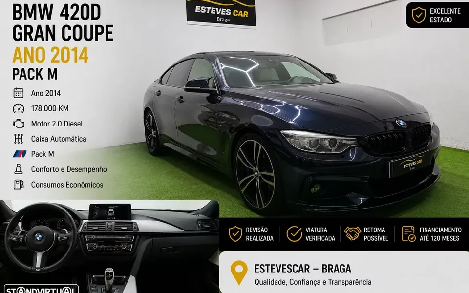 BMW 420 d Pack M Auto