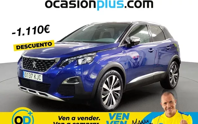 PEUGEOT 3008 SUV 3008 2.0BlueHDi GT S&S EAT8 180