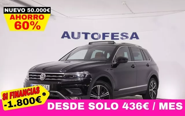 VOLKSWAGEN Tiguan TIGUAN 2.0 TSI DSG 180CV SPORT 4MOTION 5P # TECHO PANORAMICO ELE,CUERO,NAVY,CAMARA 360