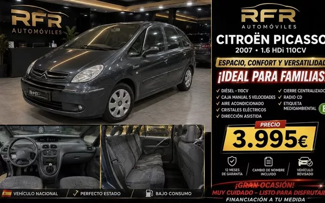 CITROEN Xsara Xsara Picasso 1.6HDi Exclusive Plus 92