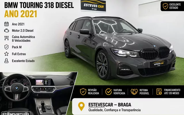 BMW 318 d Pack Desportivo M Auto