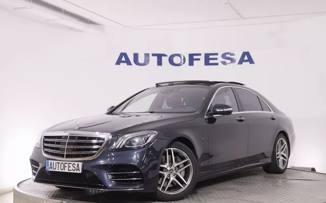 Mercedes-benz S 560 CLASE S560E LARGO AMG LINE PHEV 367CV 4P # TECHO PANORA ELE,IVA DEDUCIBLE,CUERO,NAVI