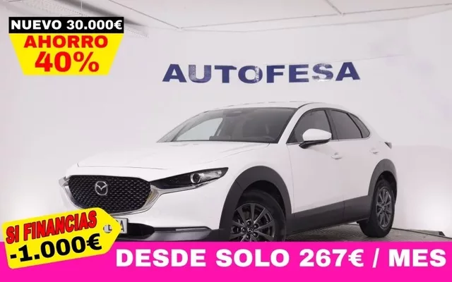 MAZDA CX-30 2.0 e-SKYACTIVG MHEV PRIME LINE 122CV 5P # IVA DEDUCIBLE,NAVY,CAMARA TRASERA,PARKTRONIC,FAROS LED,