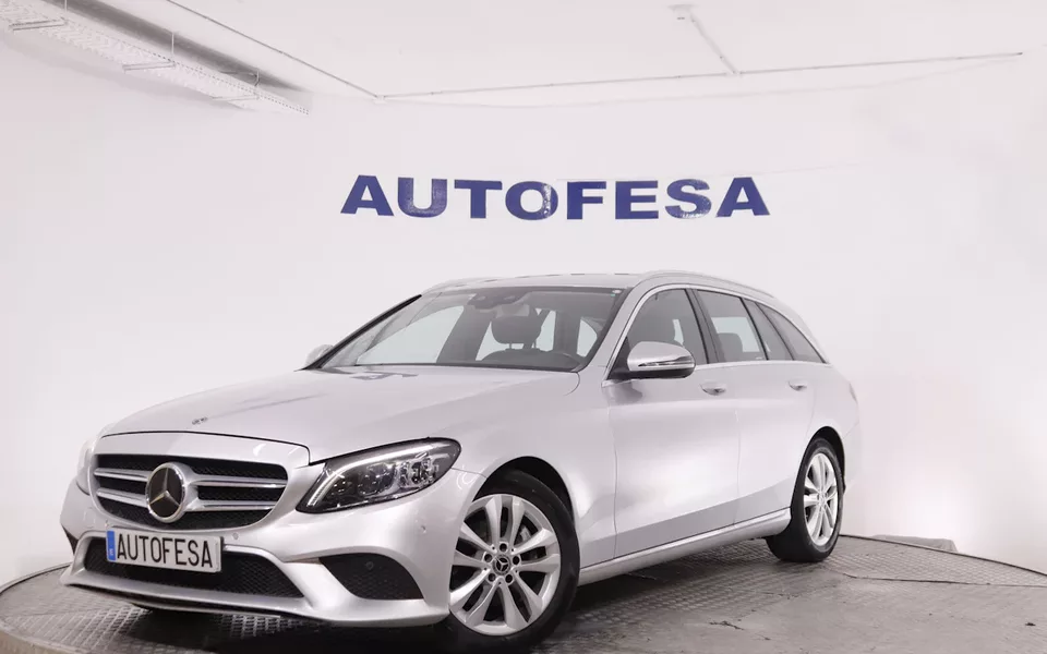 Mercedes-benz C 220 CLASE C C220D ESTATE AVANTARGE AUTO 194CV 5P # IVA DEDUCIBLE, NAVY, PARKTRONIC