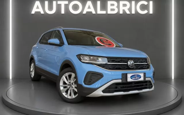 VOLKSWAGEN T-Cross 1.0 TSI 95 CV LIFE usato Benzina Azzurro metallizzato