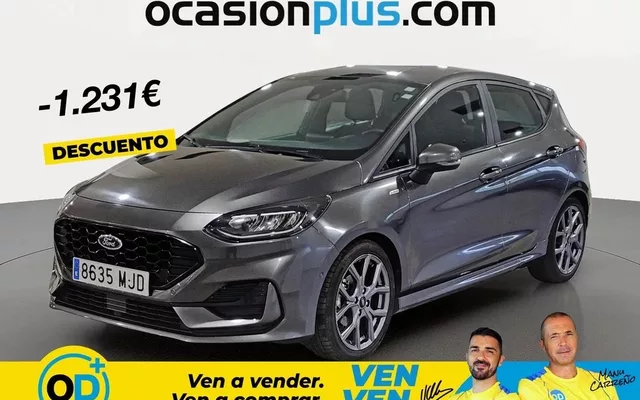 FORD Fiesta Fiesta 1.0 EcoBoost MHEV ST Line 125 - 13350€ en Ciudad real
