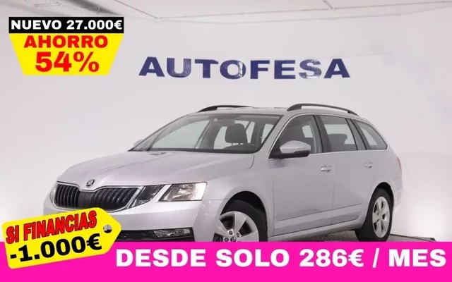 SKODA Octavia OCTAVIA COMBI 1.5 TGI AMBITION GAS CNG DSG 130CV 5P # IVA DEDUCIBLE,PARKTRONIC,CAMARA TRASERA