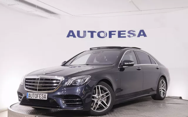 Mercedes-benz S 560 CLASE S560E LARGO AMG LINE PHEV 367CV 4P # TECHO PANORA ELE,IVA DEDUCIBLE,CUERO,NAVI
