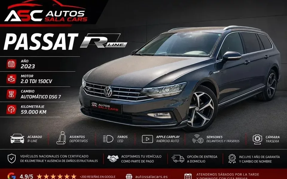 VOLKSWAGEN Passat Passat Variant 2.0TDI EVO R-Line DGS7 110kW