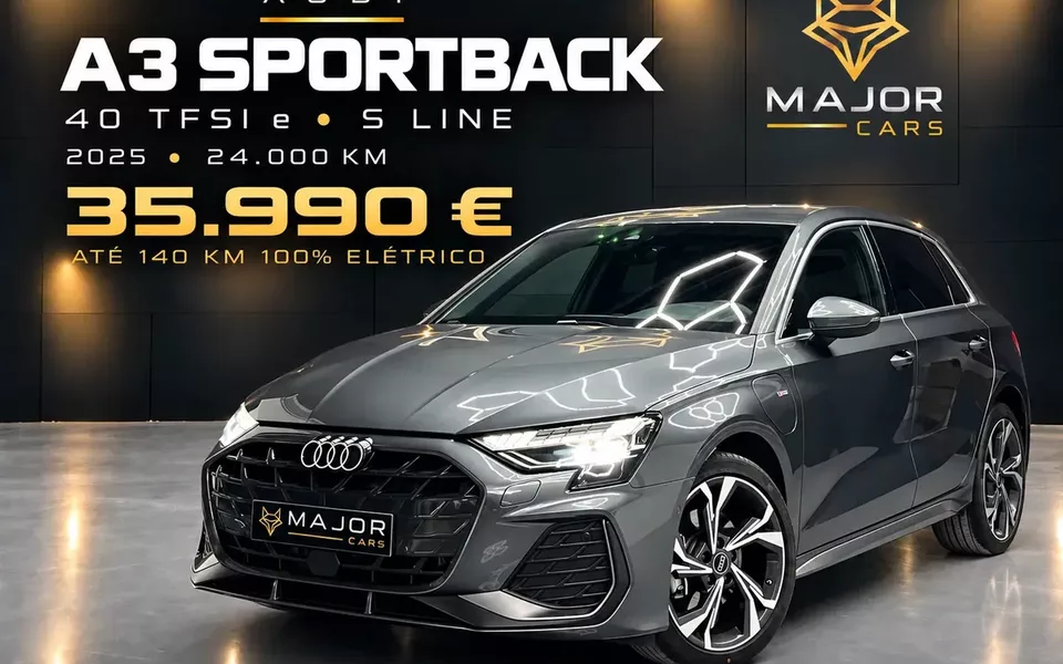 Audi A3 Sportback 40 TFSIe S tronic S line