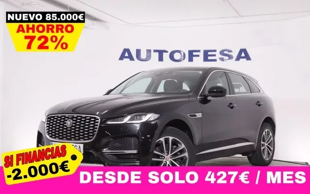 JAGUAR F-Pace 2.0D I4 AWD AUTO MHEV S 204CV 5P # IVA DEDUCIBLE,NAVY,CUERO,PARKTRONIC