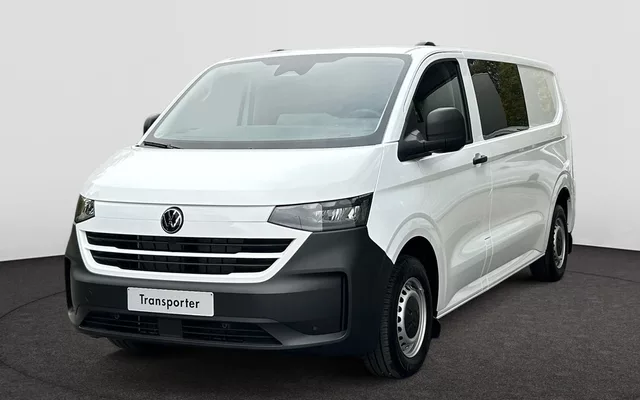 VOLKSWAGEN Transporter T7 28 Fou Lwb Transporter Dubbele cabine Wielbasis 3500 mm Motor 2.0 TDI 110kW (150pk) Versnellingsbak 6v FWD
