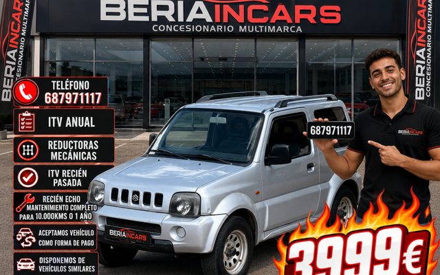 SUZUKI Jimny Jimny 1.3 JLX Techo Metálico