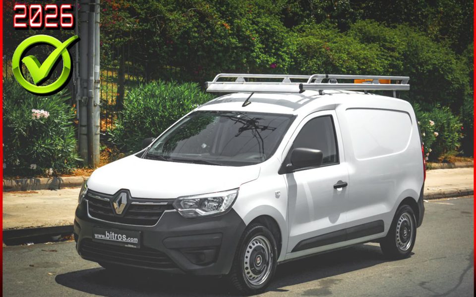 RENAULT KANGOO ΜΕ ΡΑΦΙΑ VAN 1.5 BLUE DIESEL NEW F/L III 95HP+ΟΘΟΝΗ-NAVI 13.700 €