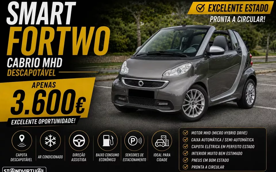 Smart Fortwo Cabrio 1.0 mhd Passion 71