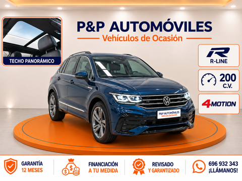 VOLKSWAGEN Tiguan Tiguan 2.0TDI R-Line 4Motion DSG 147kW - 35875€ en Alcala de guadaira
