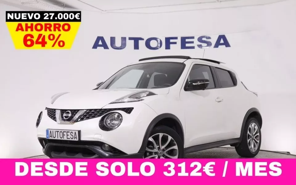 NISSAN Juke JUKE 1.5 DCI TEKNA 110CV 5P #TECHO PANORAMICO ELE,NAVY,PARKTRONIC,CAMARA 360