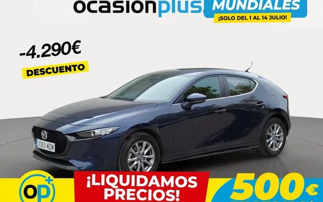 MAZDA Mazda3 Mazda3 2.5 e-Skyactiv-G Prime-line 103kW
