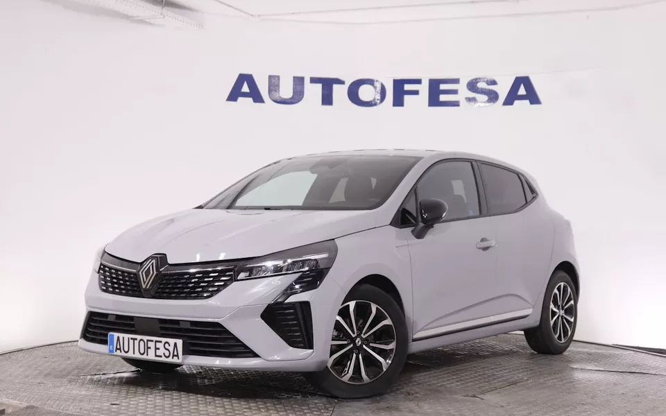 Renault Clio 1.0 TCE TECHNO 90CV 5P # GARANTIA FAB 09/2027,IVA DEDUCIBLE,NAVY,CAMARA TRASERA