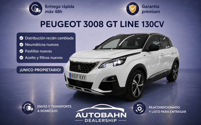 PEUGEOT 3008 SUV 3008 1.2 S&S PureTech GT Line 130