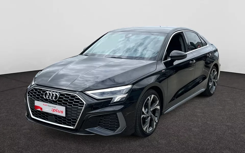 AUDI A3 Sedan S-LINE AUTOMAAT 150PK CARPLAY SENSOREN A GPS ZETEL VERW.
