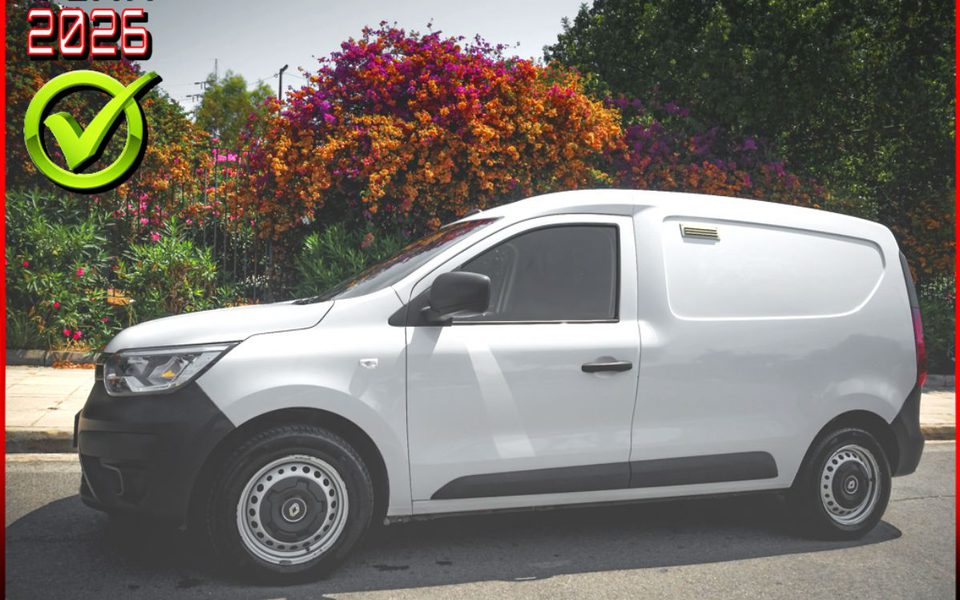 RENAULT KANGOO ΜΕ ΡΑΦΙΑ VAN 1.5 BLUE DIESEL NEW F/L III 95HP+ΟΘΟΝΗ-NAVI 12.900 €
