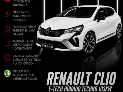 RENAULT Clio Techno ETech Hibrido 103 kW 145CV