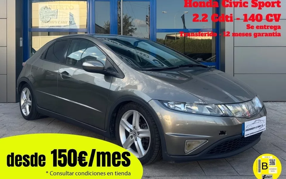 HONDA Civic Civic 2.2i-CTDI Sport - 5999€ en Cordoba