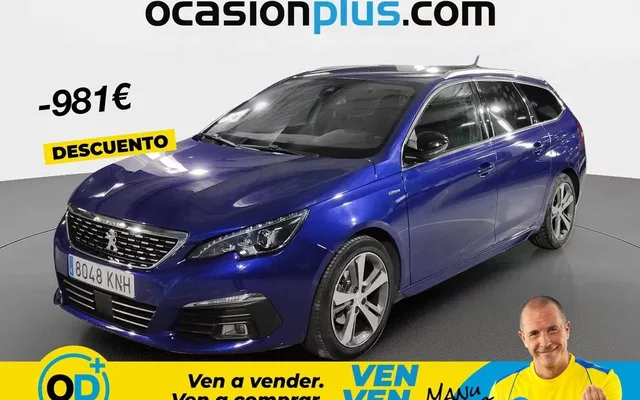 PEUGEOT 308 308 SW 1.5BlueHDi S&S GT Line EAT8 130