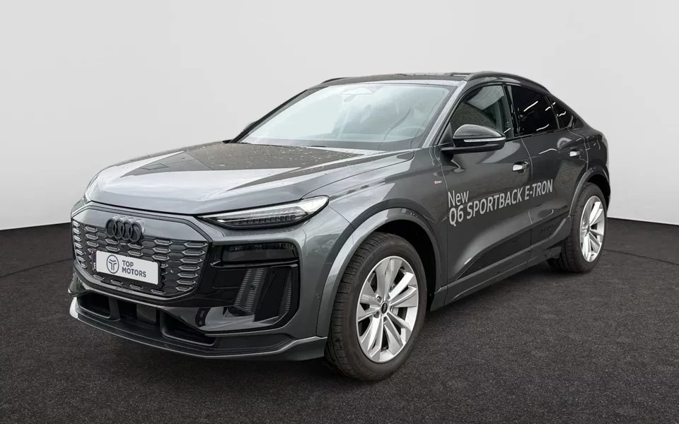 AUDI Q6 Sportback e-tron PANORAMISCH DAK S-LINE ELEKTRISCHE ZETELS