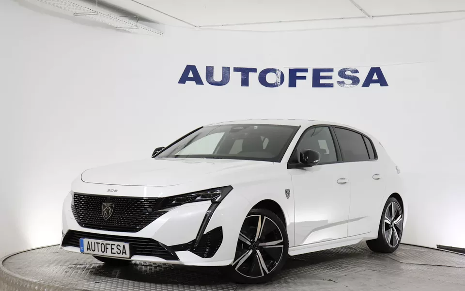 Peugeot 308 1.2 GT 130CV AUTO 5P # NAVY,FAROS LED,LEVAS EN VOLANTE,CAMARA TRASERA