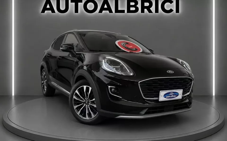 FORD Puma 1.0 ECOBOOST 125 CV HYBRID TITANIUM usato Elettrica/Benzina Nero metallizzato